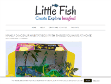 Tablet Screenshot of littlefishblog.com